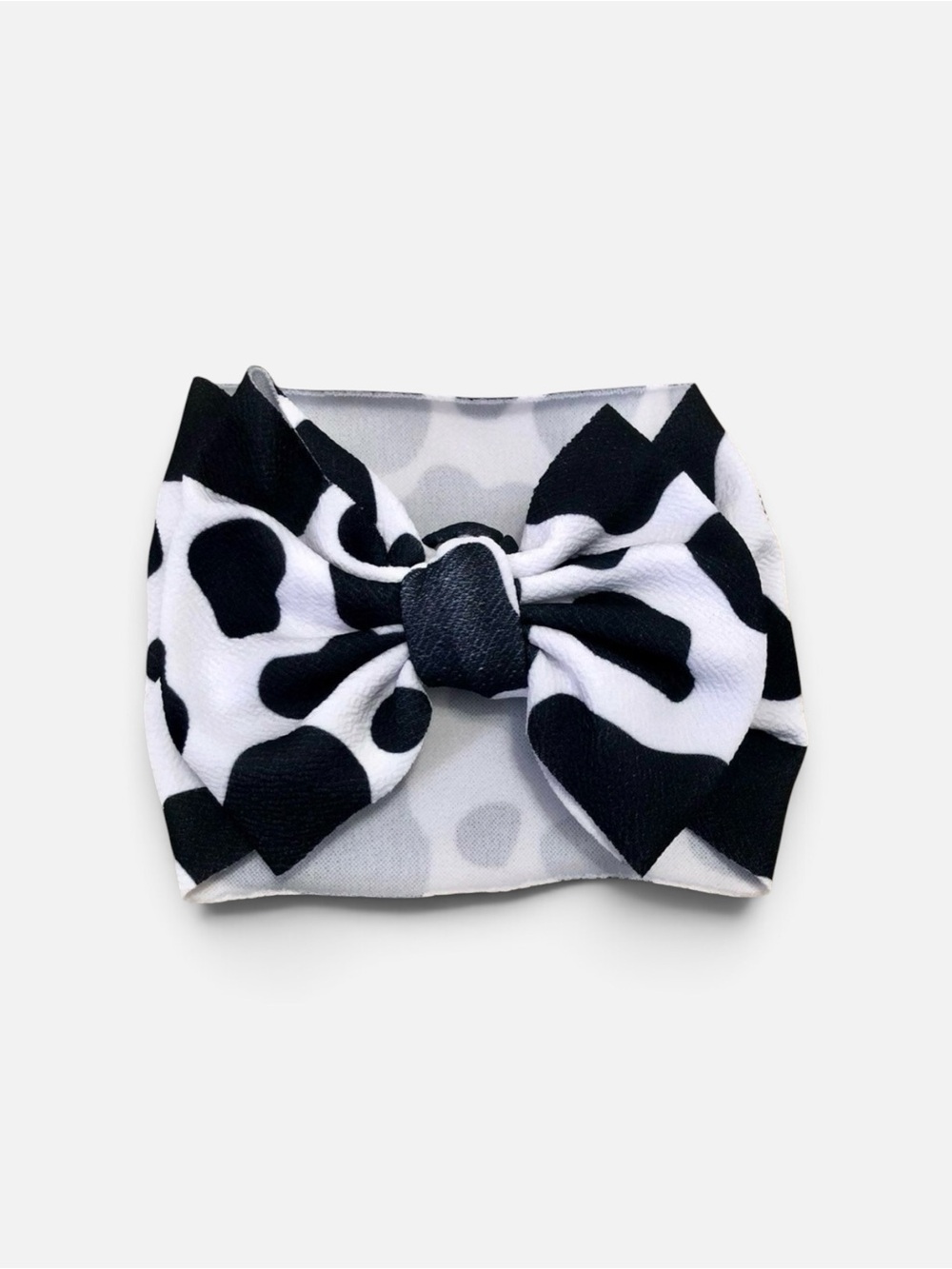 NWOT Small Shop Cow Print Headwrap